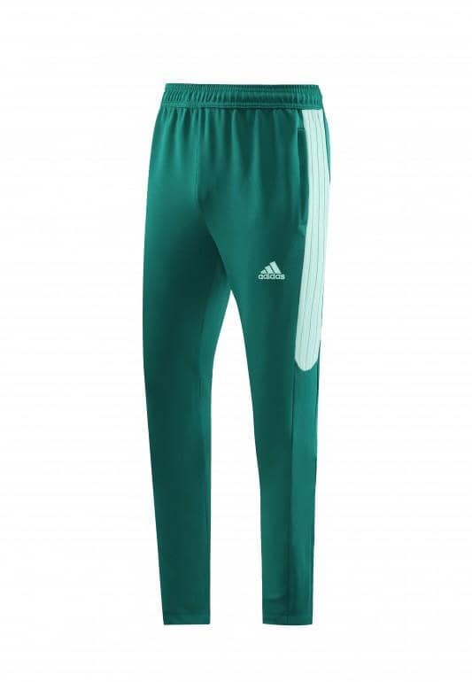 23/24 Adidas White/Green Full Zipper Hooide Jacket+Pants - Image 3