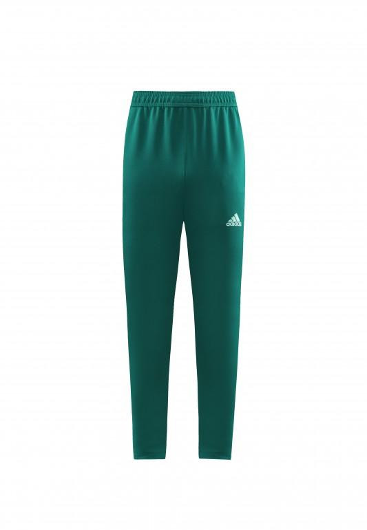 23/24 Adidas White/Green Full Zipper Hooide Jacket+Pants - Image 5