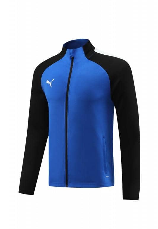 23/24 PUMA Black/Blue Full Zipper Hooide Jacket+Pants - Image 15