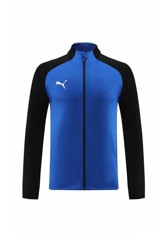23/24 PUMA Black/Blue Full Zipper Hooide Jacket+Pants - Image 16