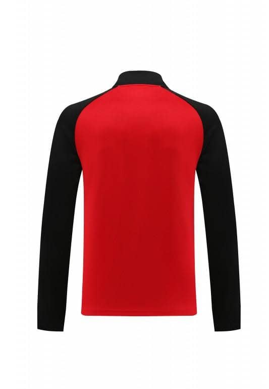 23/24 PUMA Black/Red Full Zipper Hooide Jacket+Pants - Image 2