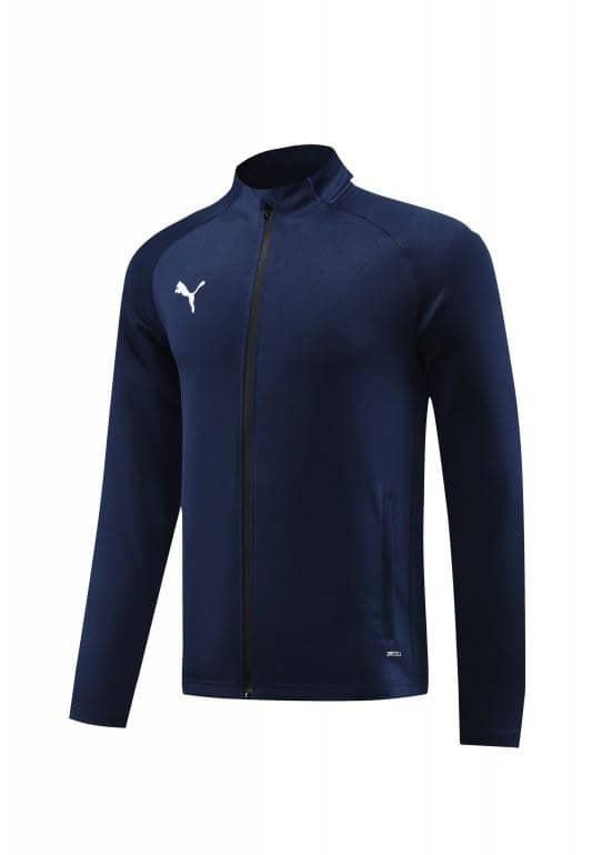 23/24 PUMA Navy Full Zipper Hooide Jacket+Pants - Image 3