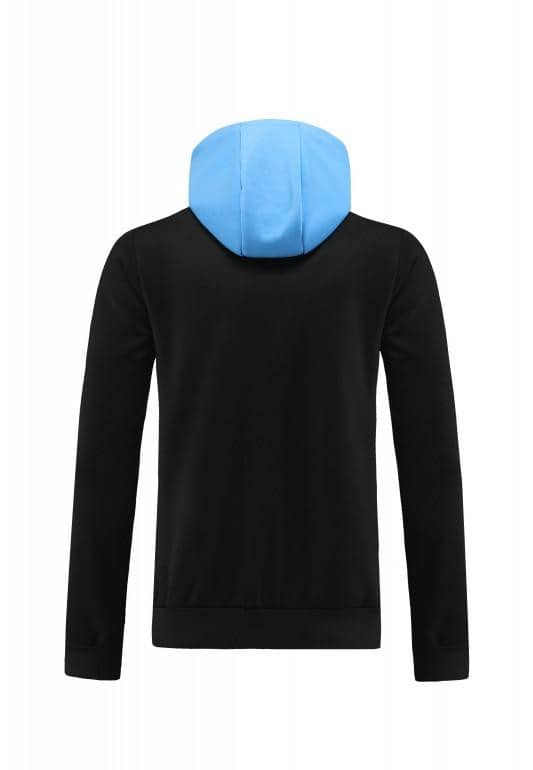 23/24 NIKE Black/Blue Full Zipper Hooide Jacket+Pants - Image 14