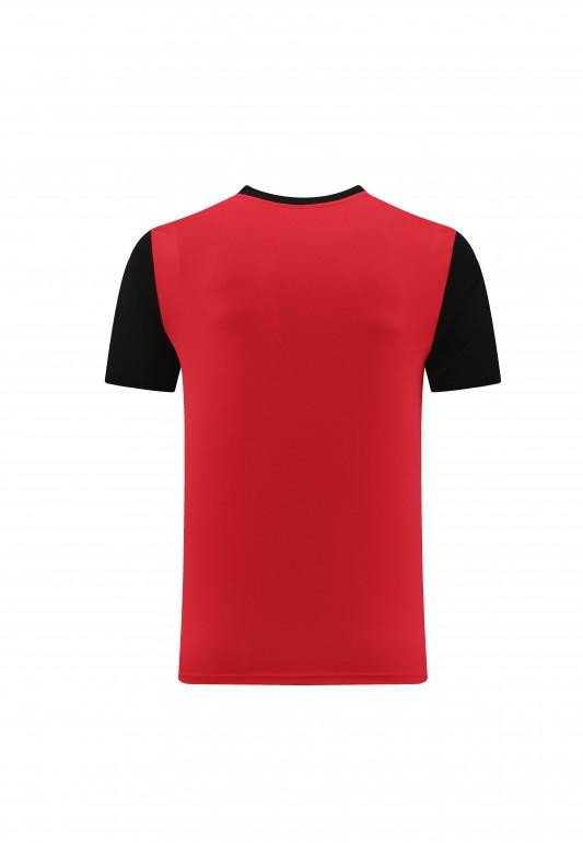 23/24 NIKE Black/Red Short Sleeve Jersey+Pants - Image 14