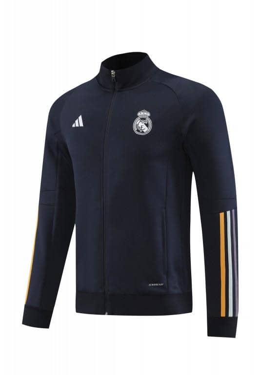 23 24 Real Madrid Navy  Full Zipper +Pants - Image 2