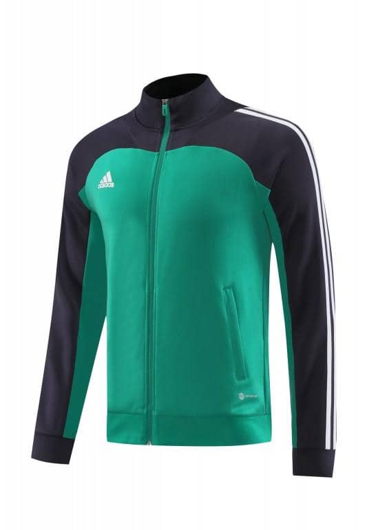 23/24 Adidas Green/Navy Full Zipper +Pants - Image 12