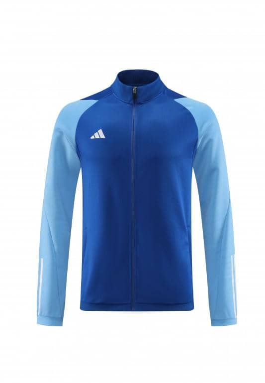 23/24 Adidas Blue Full Zipper Jacket+Pants - Image 6
