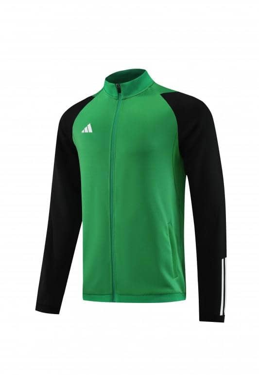 23/24 Puma Green Black Full Zipper Jacket+Pants - Image 5