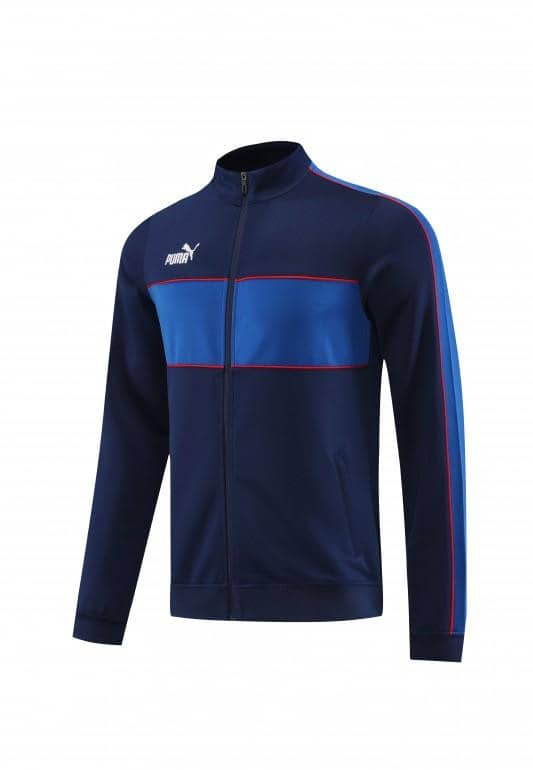 23/24 Puma Navy Full Zipper Jacket+Pants - Image 7