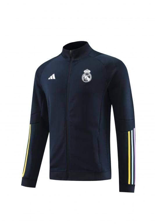 23/24 Real Madrid Navy Full Zipper Jacket+Pants - Image 7