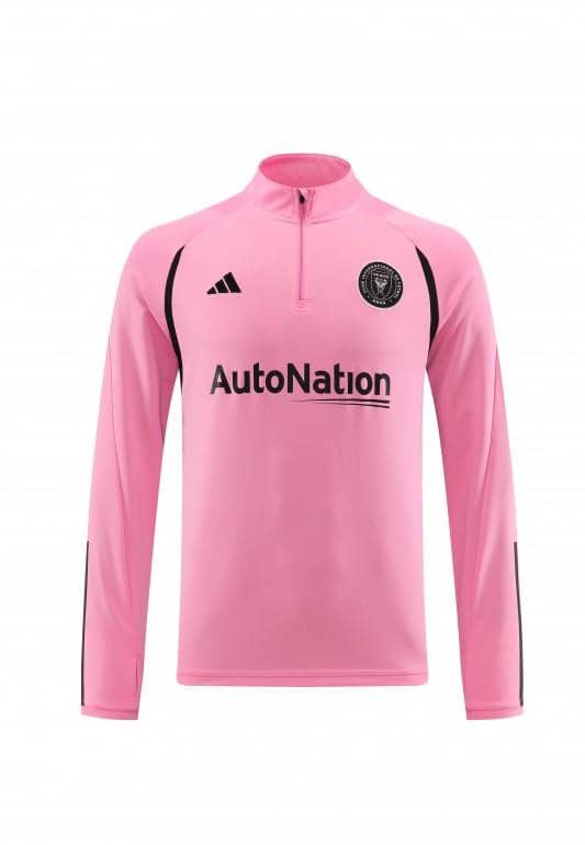 23/24 Inter Miami Pink Half Zipper Jacket+Pants - Image 7