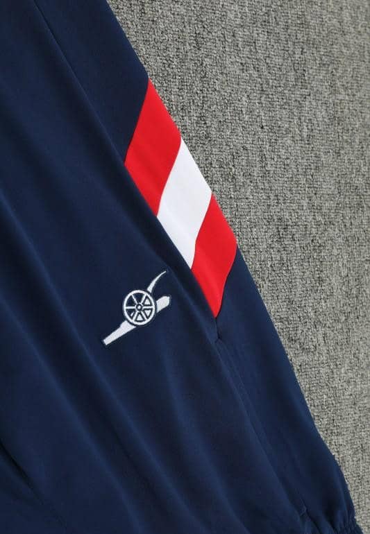 23/24 Arsenal Red/White Half Zipper Jacket+ Pants - Image 2
