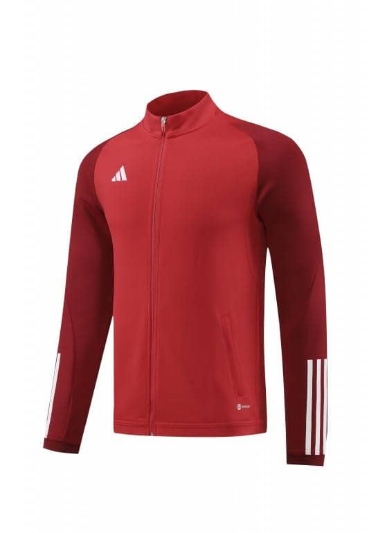 2023 Adidas Red Full Zipper Jacket +Pants - Image 17