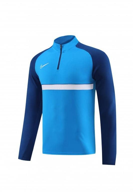 2023 NIKE Blue Half Zipper Jacket +Pants - Image 16