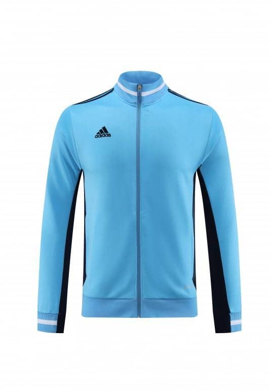 2023 Adidas Sky Blue Black Full Zipper Jacket +Pants - Image 17
