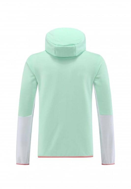2023 Nike White Green Full Zipper Hoodie Jacket +Pants - Image 11