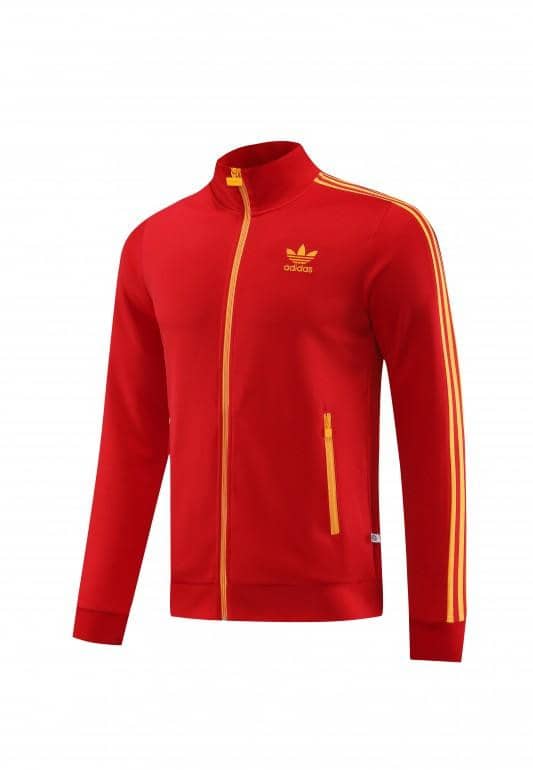 2023 Adidas Original Red Full Zipper Jacket +Pants - Image 15