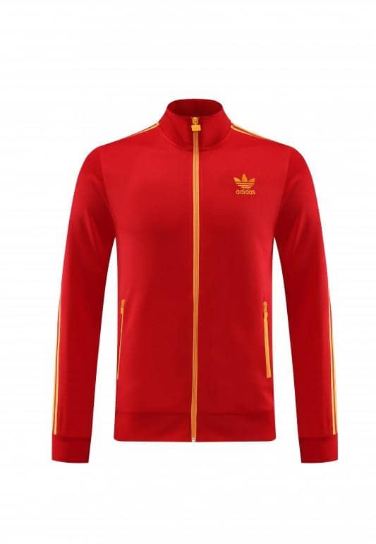 2023 Adidas Original Red Full Zipper Jacket +Pants - Image 16