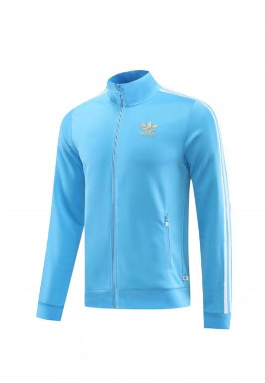 2023 Adidas Original Sky Blue Full Zipper Jacket +Pants - Image 7