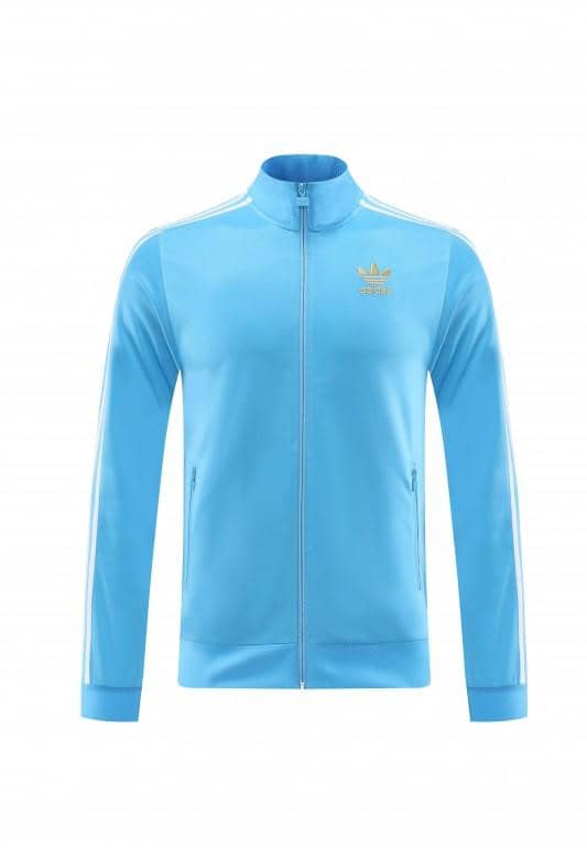 2023 Adidas Original Sky Blue Full Zipper Jacket +Pants - Image 8