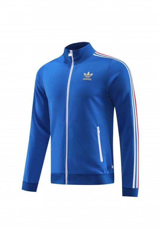 2023 Adidas Original Blue Full Zipper Jacket +Pants - Image 15