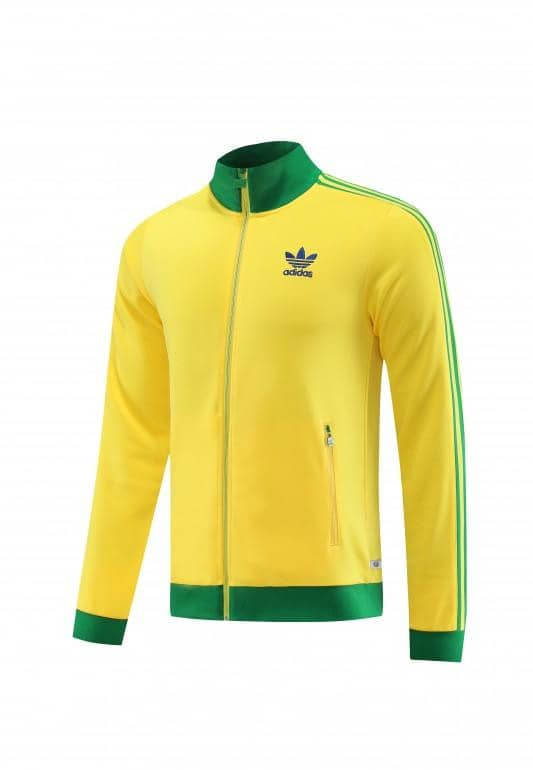 2023 Adidas Original Yellow Full Zipper Jacket +Pants - Image 15