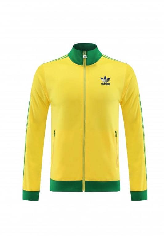 2023 Adidas Original Yellow Full Zipper Jacket +Pants - Image 16