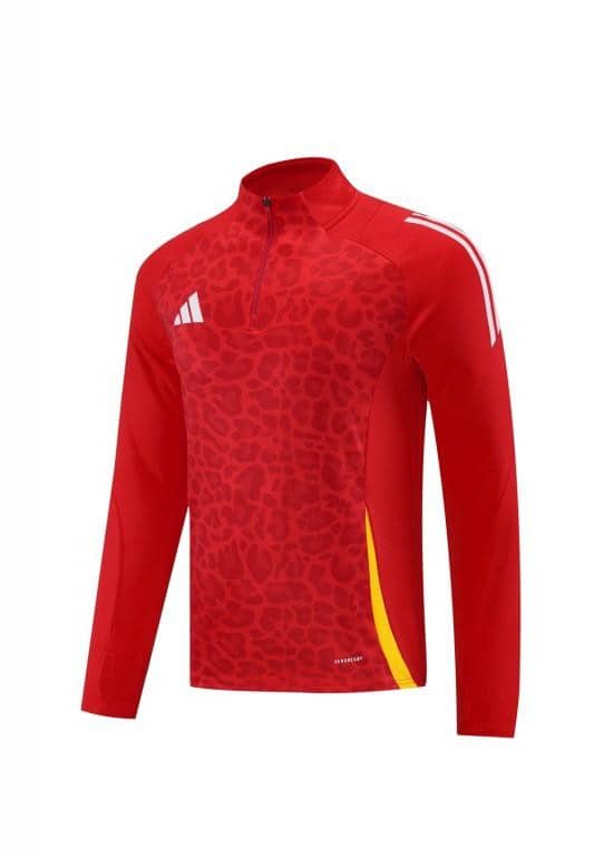 2024 Adidas Red Half Zipper Jacket+Long Pants - Image 22