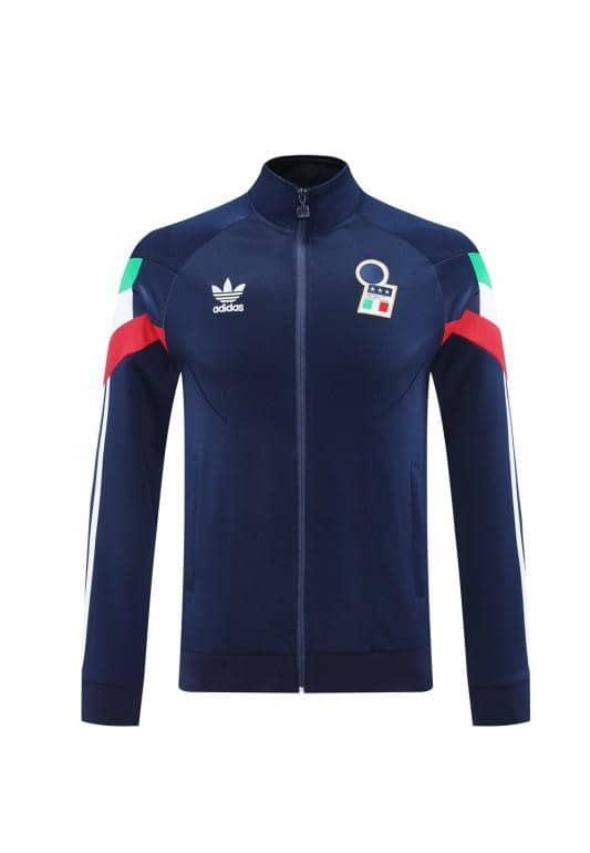 2024 Italy Blue Full Zipper Jacket +Long Pants - Image 24