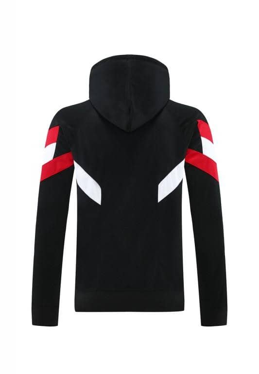 24/25 Manchester United Black Hoodie Jacket +Long Pants - Image 22