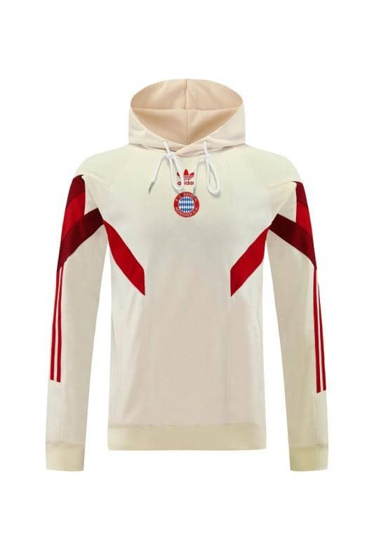 24/25 Bayern Munich Beige Hoodie Jacket +Long Pants - Image 24