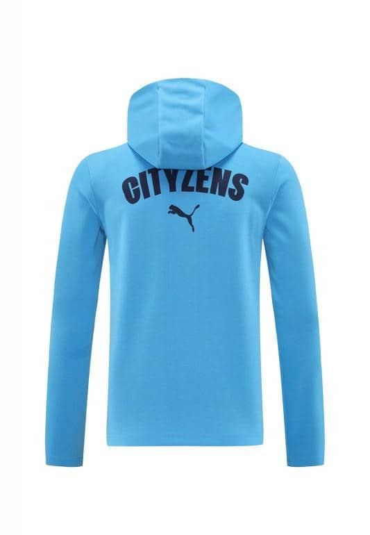24/25 Manchester United Skyblue Full Zipper Jacket +Long Pants - Image 22