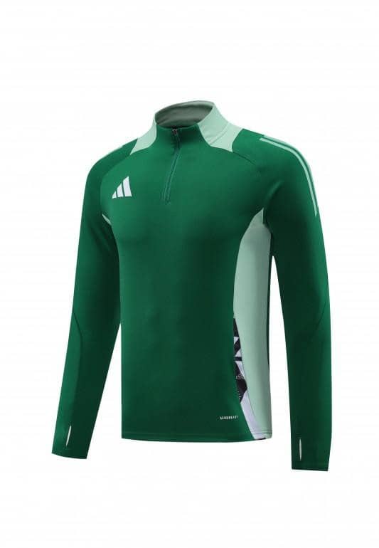 2024 Adidas Green Half Zipper Jacket +Long Pants - Image 21