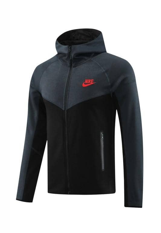 2024 Nike Grey/Black Full Zipper Jacket +Long Pants - Image 22