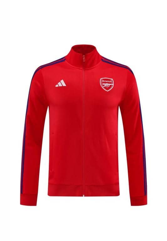 24/25 Arsenal Red Full Zipper Jacket +Long Pants - Image 23