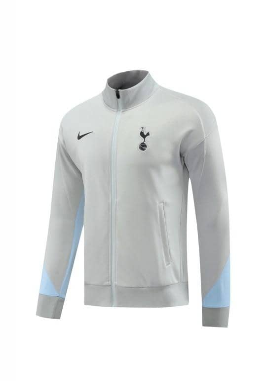 24/25 Tottenham Hotspur Grey Full Zipper Jacket +Long Pants - Image 21