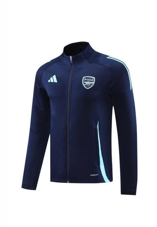 24/25 Arsenal Navy Full Zipper Jacket +Long Pants - Image 22