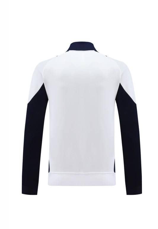 24/25 Real Madrid White Full Zipper Jacket +Long Pants - Image 21