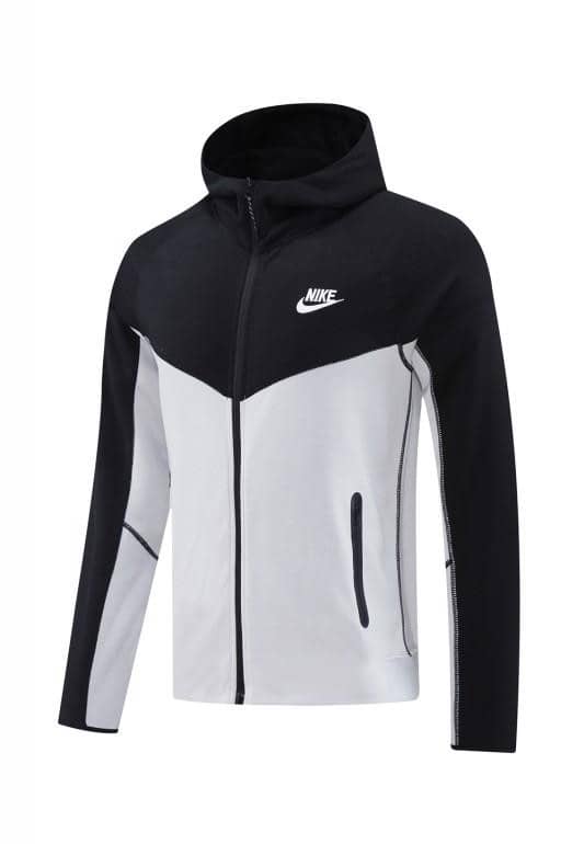 2024 NIKE Sports White/Black Full Zipper Jacket +Long Pants - Image 22