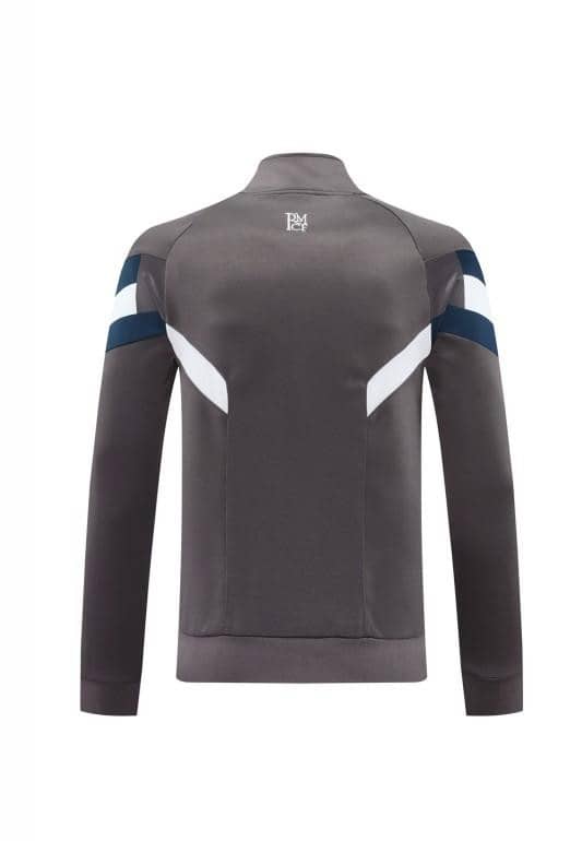 24/25 Real Madrid Grey Full Zipper Jacket +Long Pants - Image 24