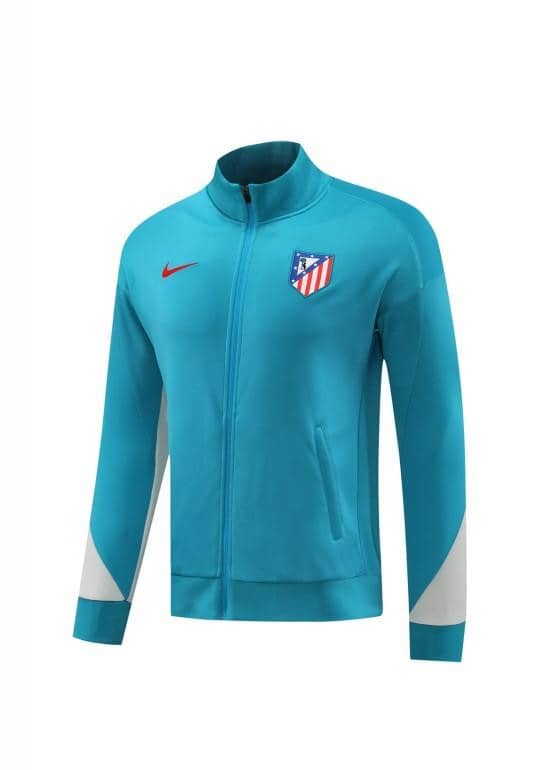 24/25 Atletico Madrid Blue Full Zipper Jacket +Long Pants - Image 22