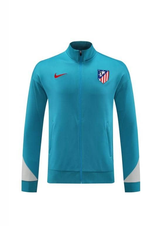 24/25 Atletico Madrid Blue Full Zipper Jacket +Long Pants - Image 23