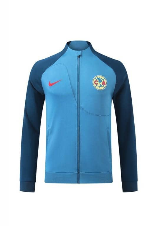 24/25 Club America Blue/Navy Full Zipper Jacket +Long Pants - Image 25