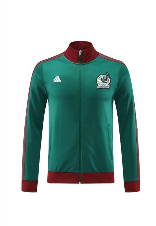 2024 Mexico Green Full Zipper Jacket +Long Pants - Image 25