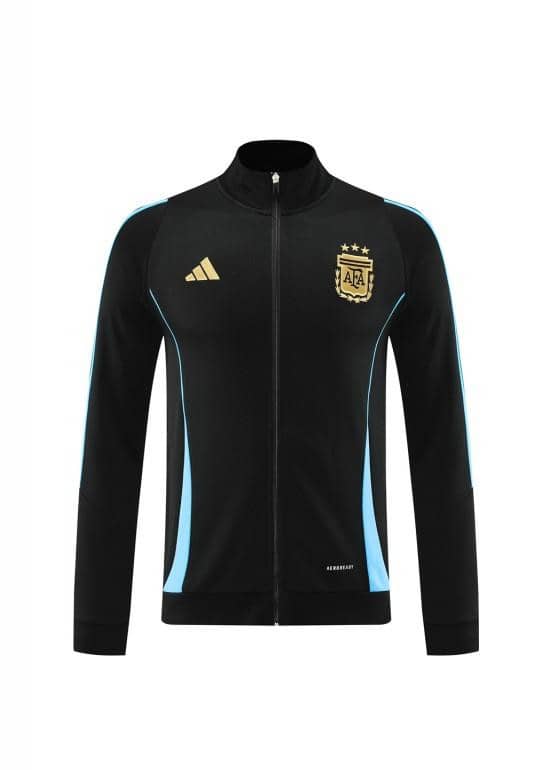 2024 Argentina Black Full Zipper Jacket +Long Pants - Image 13