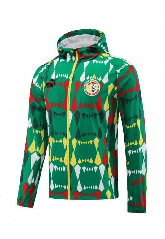 2024 Senegal Green Hoodie Full Zipper Jacket +Long Pants - Image 12