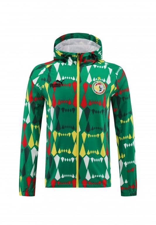 2024 Senegal Green Hoodie Full Zipper Jacket +Long Pants - Image 13