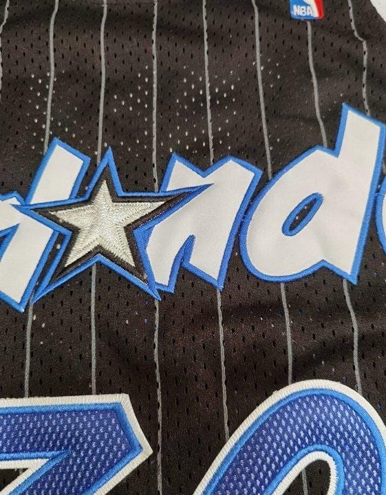 Men's Shaquille O'Neal Black Retro Classic Team Jersey - Image 5