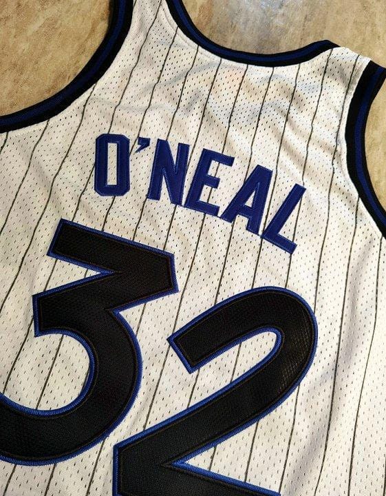 Men's Shaquille O'Neal White Retro Classic Team Jersey - Image 3