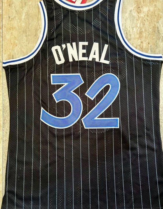 Men's Shaquille O'Neal Black Retro Classic Team Jersey - Image 2